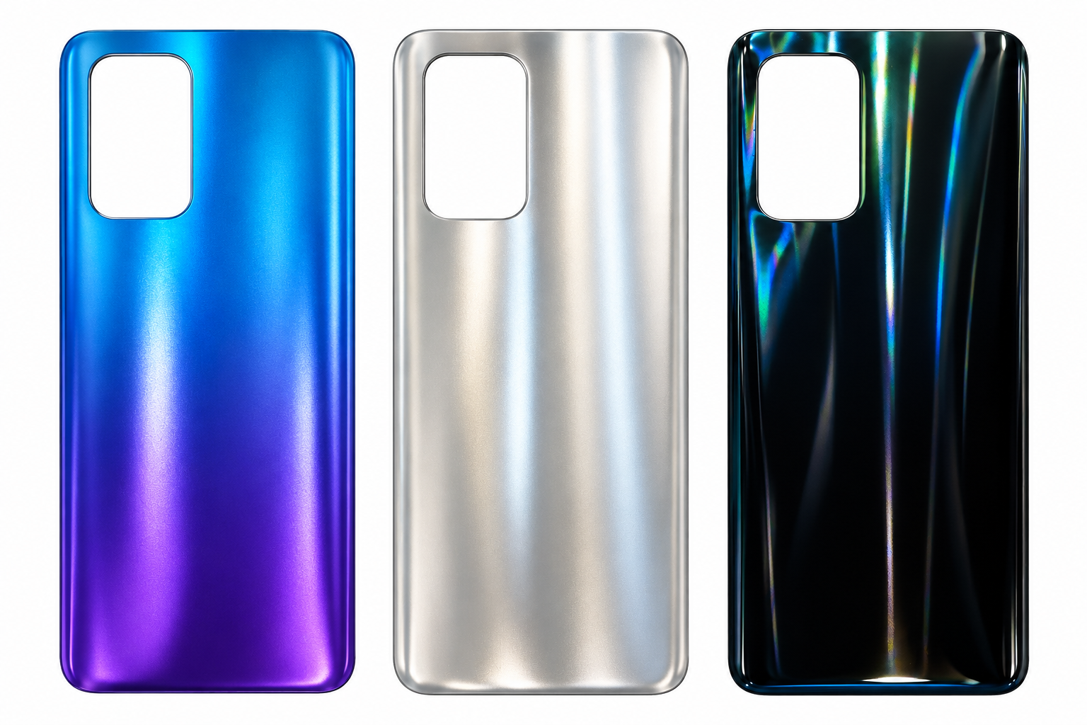 Compatible Replacement for OPPO A93 / OPPO F19 Pro Plus 5G Back Panel – Blue, Black & Gold